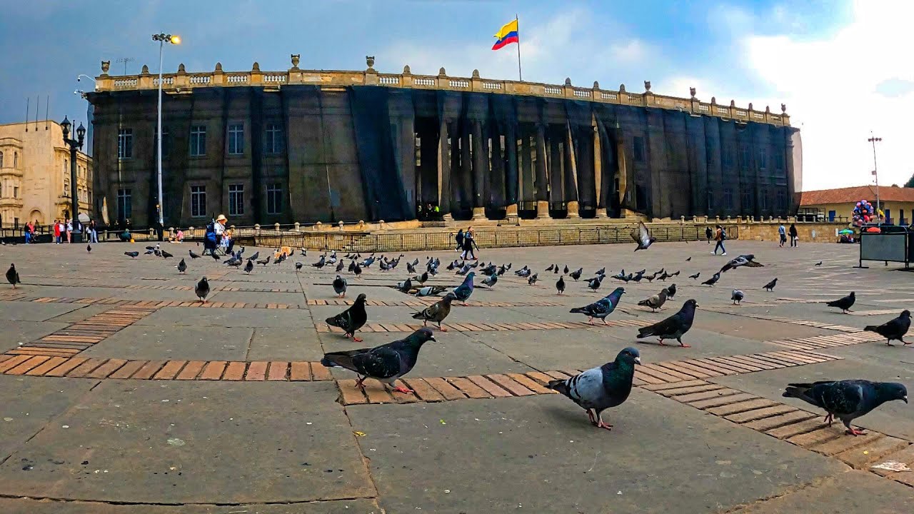 Bogotá, La Candelaria, Plaza de Bolívar, Palacio Museo de la Policía Nacional, Casa de Nariño.