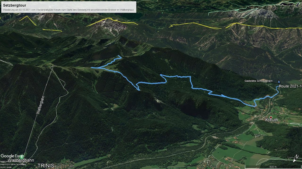 Bergwanderung zum Setzberg