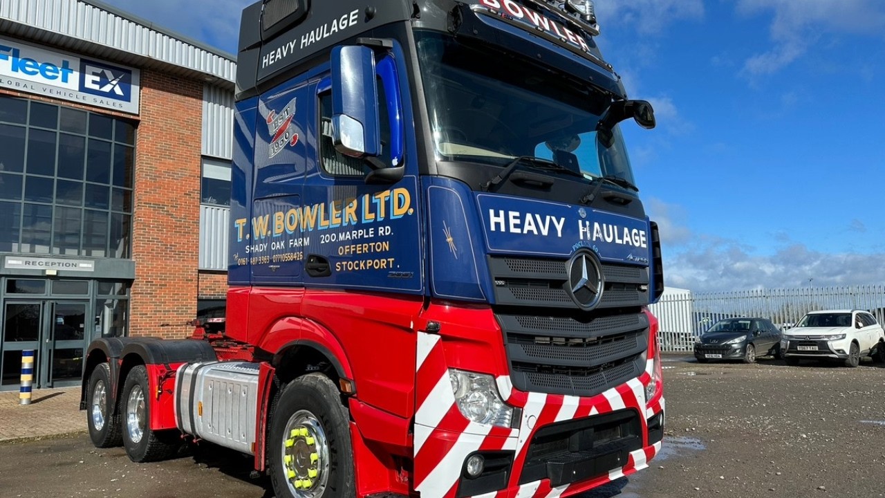 MERCEDES ACTROS 2651 *EURO 6* 6X4 120 TONNE TRACTOR UNIT 2018 - SJ67 KOB