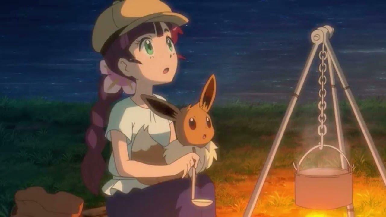 Dawn (and Piplup) meets Chloe-Pokemon Journeys (sub)