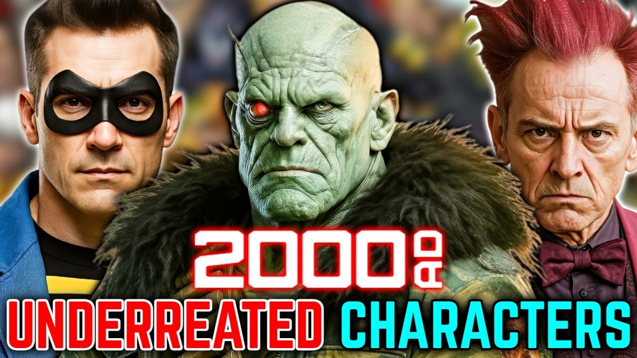 10 Deadly, Underrated 2000 AD Characters &mdash; Who Outshines Judge Dredd?