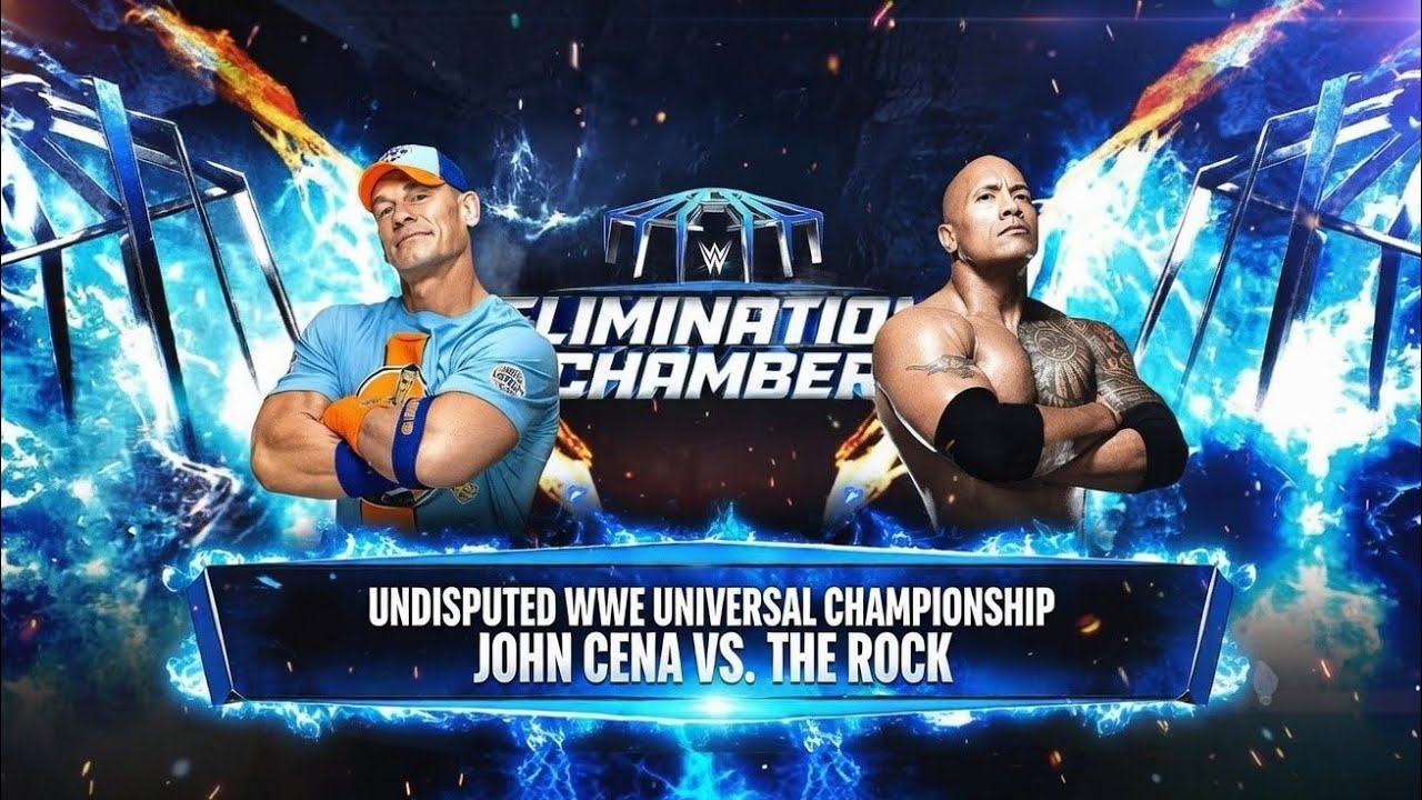 JOHN CENA VS THE ROCK FULL MATCH (UNDISPUTED WWE UNIVERSE CHAMPIONSHIP ) WWE 2K25GAMEPLAY