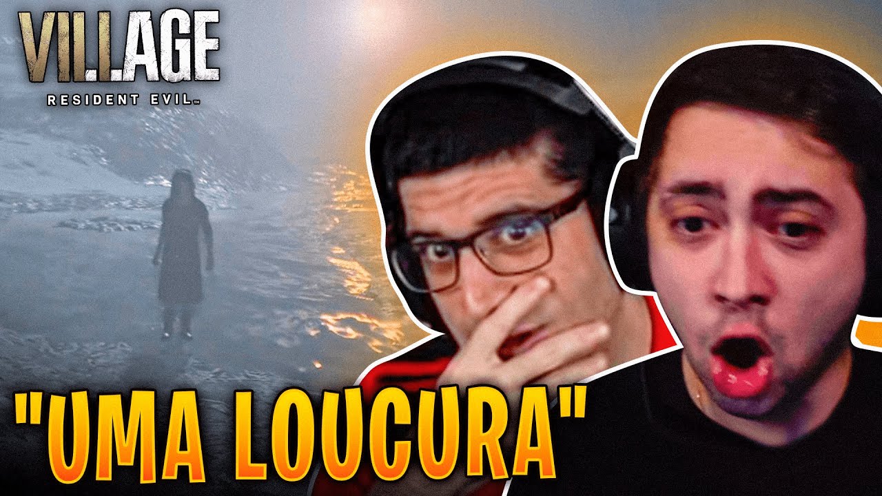 YOUTUBERS REAGINDO A VOLTA DO ETHAN NO RESIDENT EVIL VILLAGE
