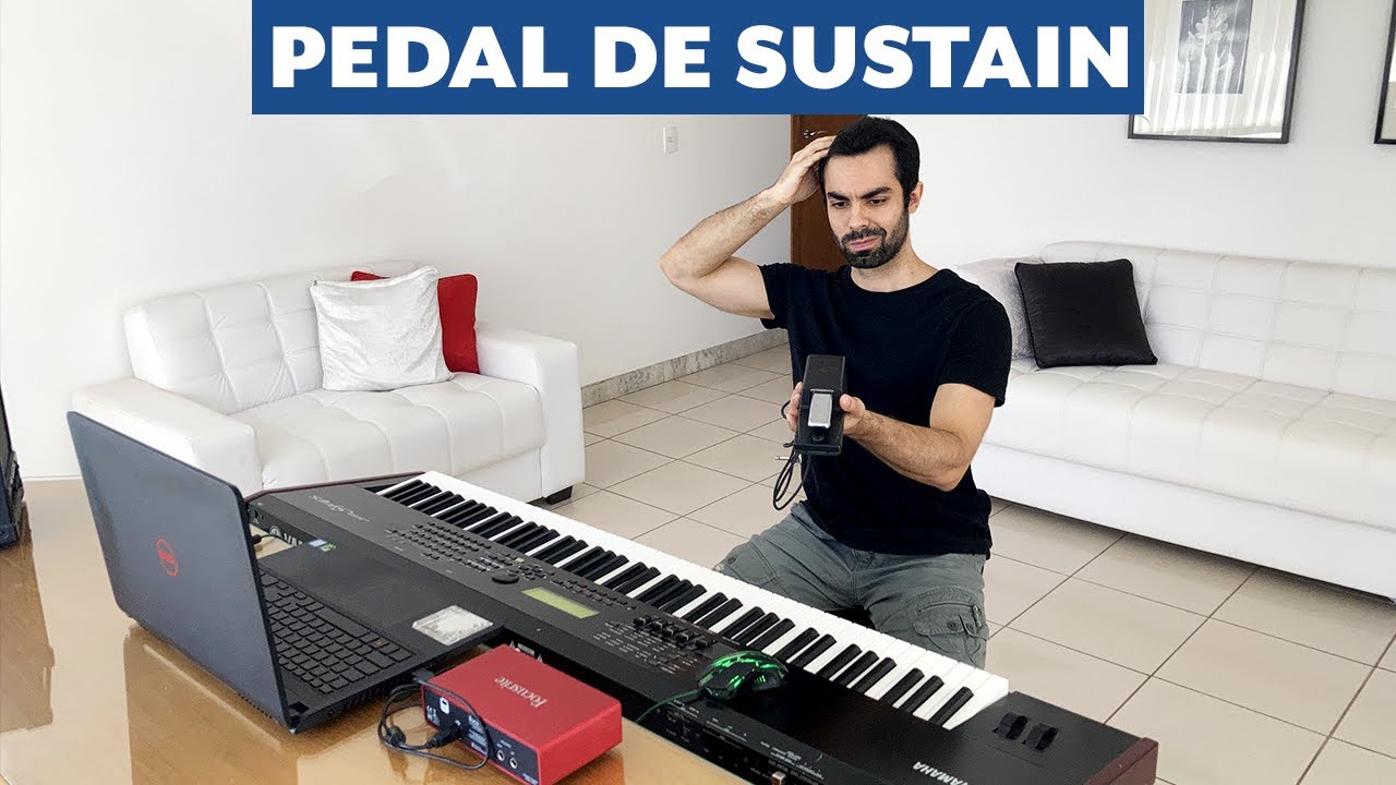 Pedal Sustain no teclado e piano -  Como Usar, Qual Comprar, Exercícios e um Segredo
