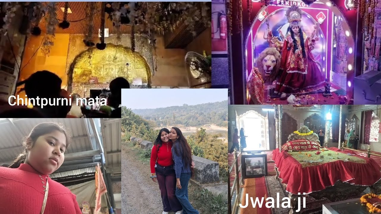 Last day in himachal, mata Chintpurni darshan || glam girl harshita||
