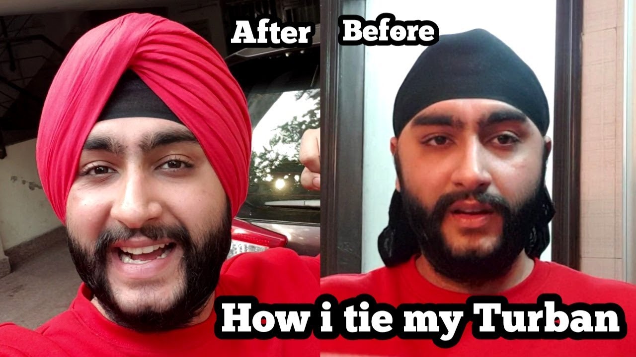 How i tie my Turban 😁