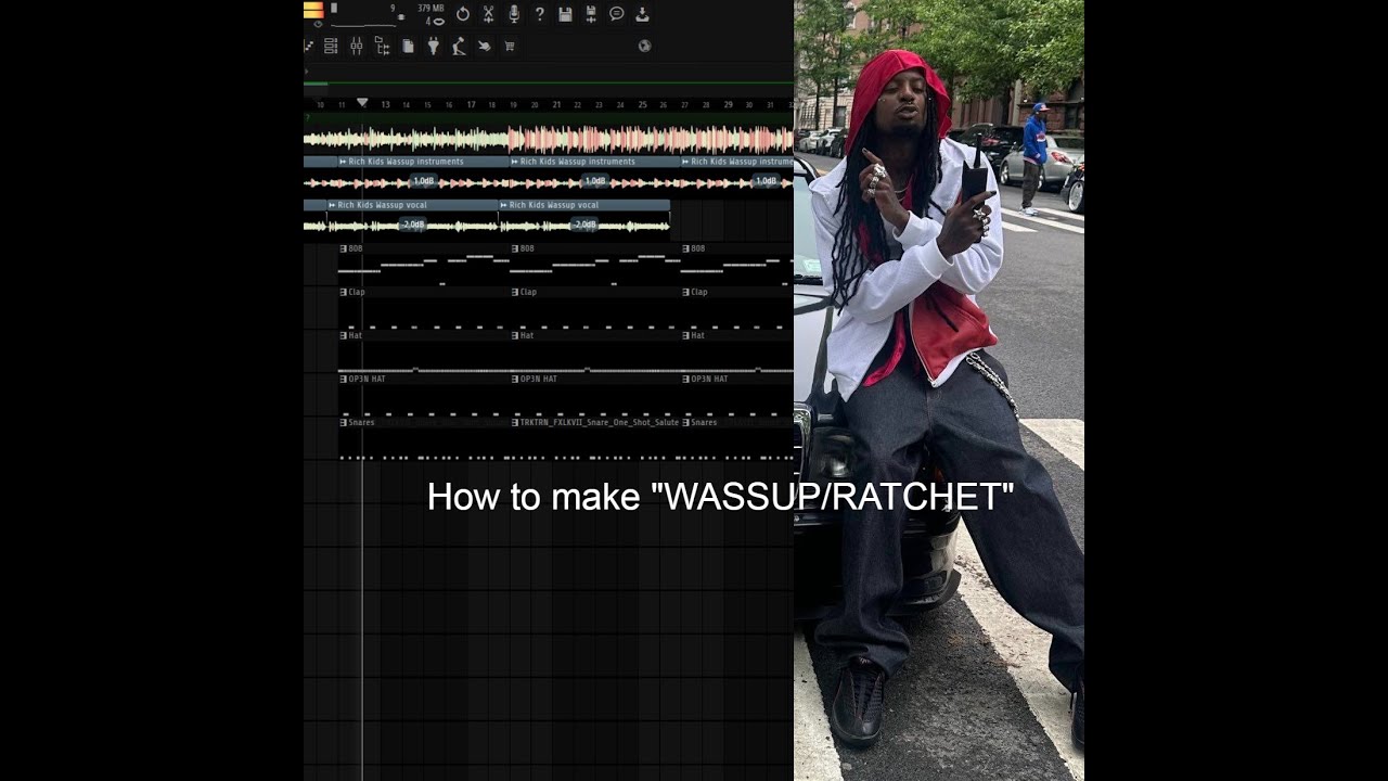 Playboi Carti,  Lil Baby - WASSUP/RATCHET instrumental remake