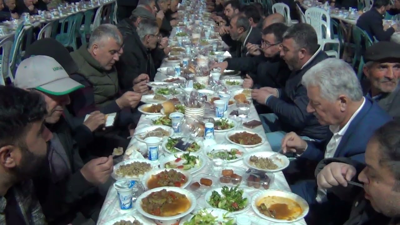 Malatya Yazıhan İlçesinde İftar Yemeği - 13 Mart 2026