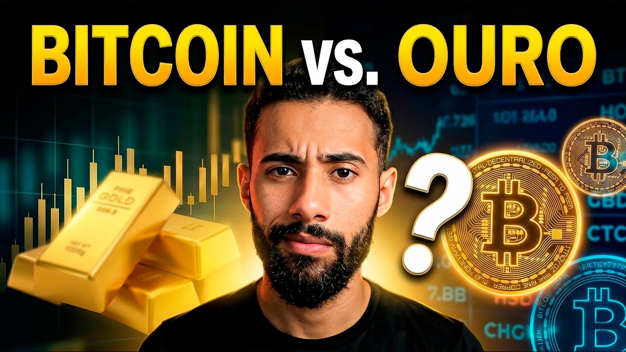 Bitcoin, ouro ou petróleo? Onde seu dinheiro rende mais
