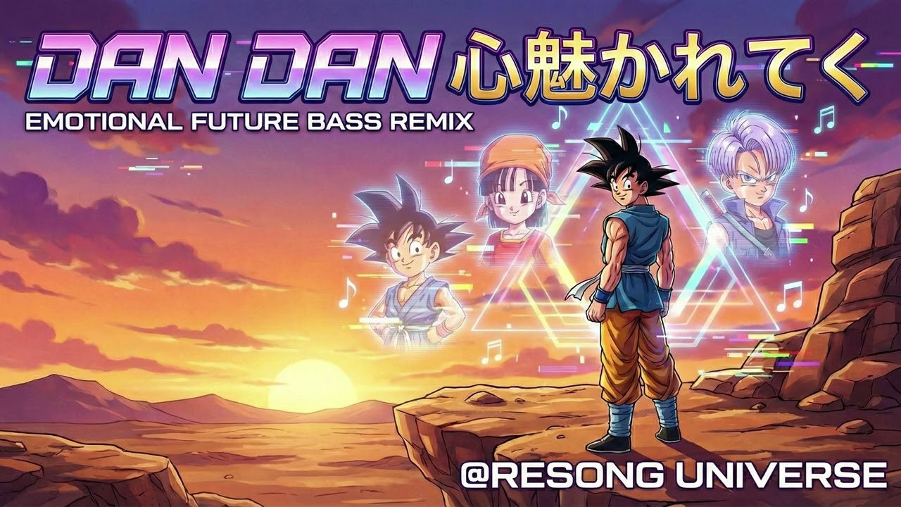 FIELD OF VIEW -  DAN DAN 心魅かれてく『Dragon Ball GT』OP｜Emotional Future Bass Universe｜RE:SONG UNIVERSE