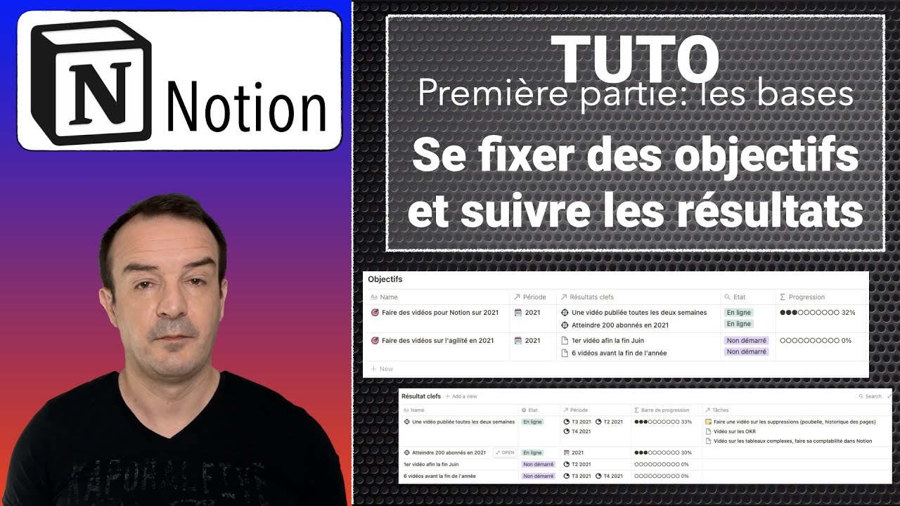 Objectifs et résultats dans Notion (Les bases)