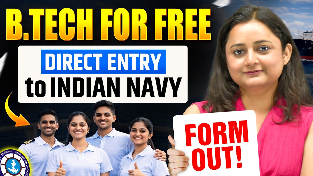 Indian Navy 10+2 B.Tech Entry 2027 | Eligibility, Salary & Selection Process | Complete Details!