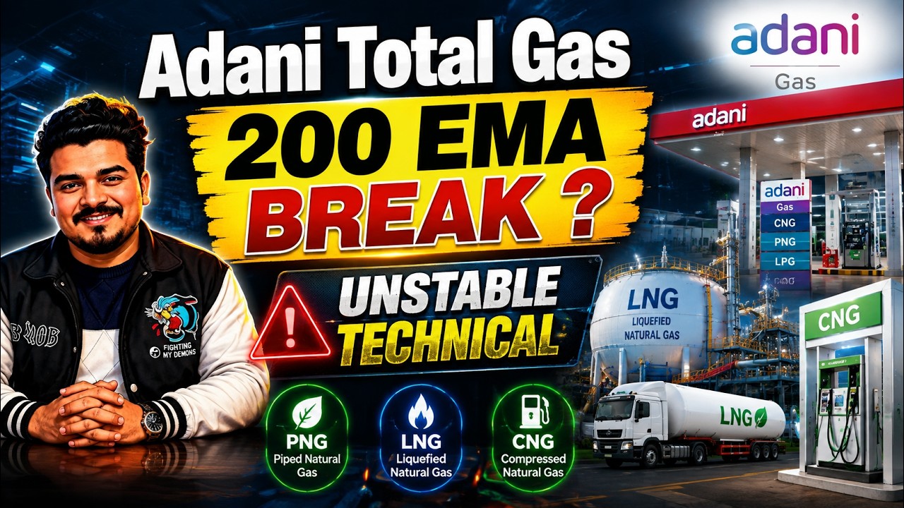 Adani Gas गिरावट कारण | Adani Total Gas Latest News | ATGL Stock Latest News | Adani Gas Share News