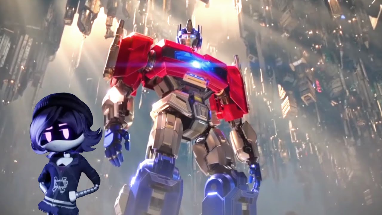 Transformers One - Optimus vs Megatron 4k Remaster With Murder Drones Music 