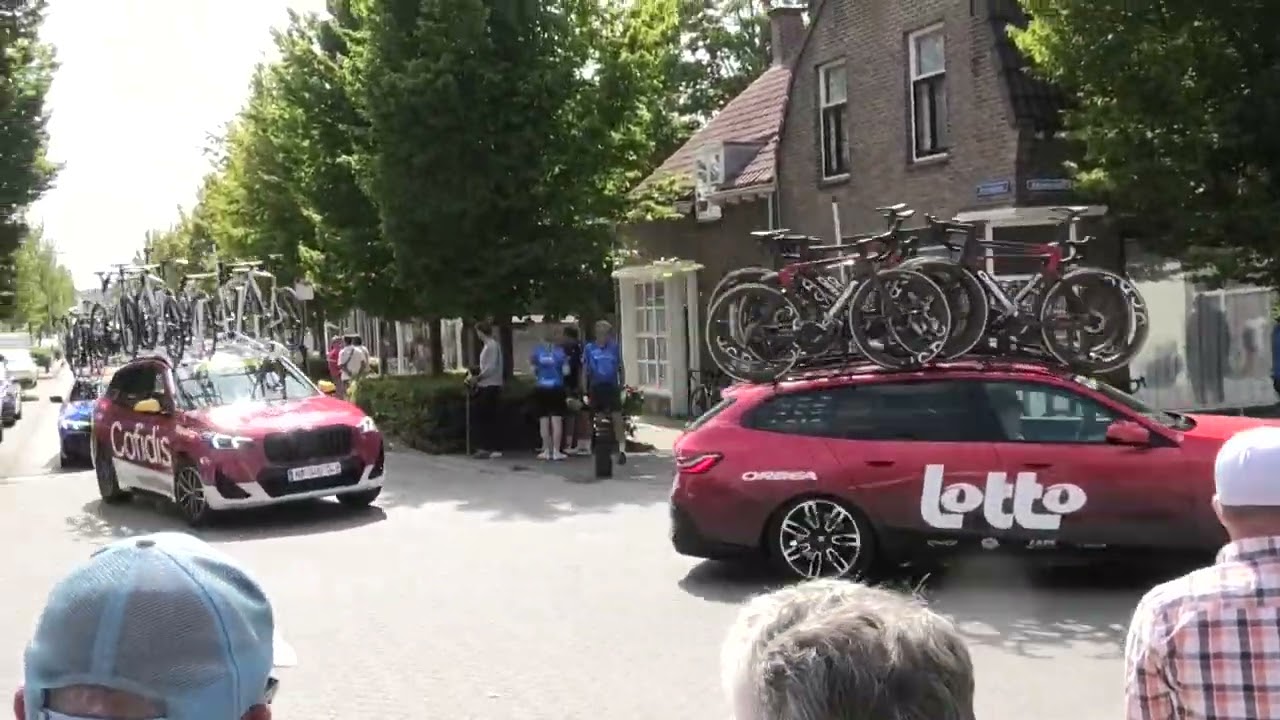 Renewi Tour 2025 doorkomst etappe 1  door Hoofdplaat