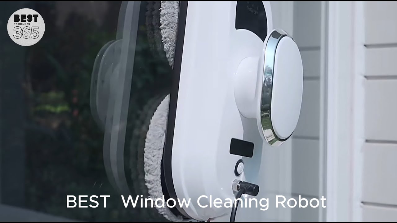 CHOVERY Window Cleaning Robot Vacuum Cleaner Review | Smart Electric Glass Cleaner Test!