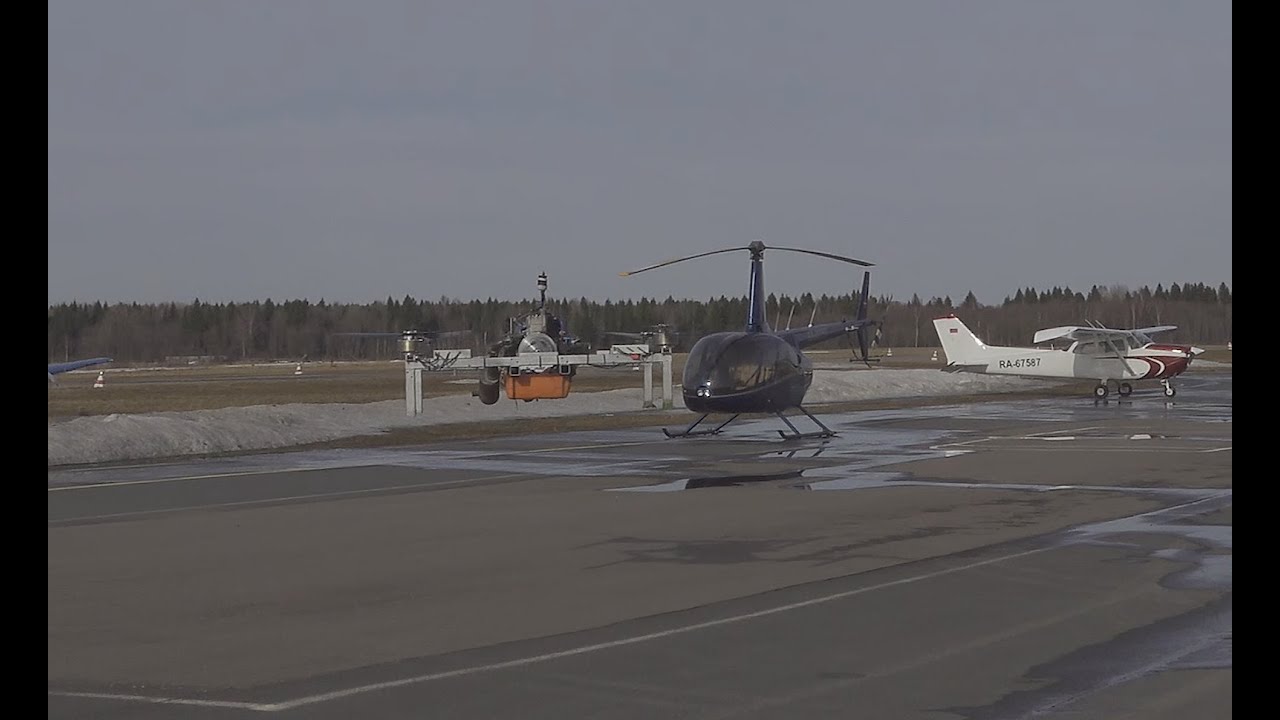 Drone with 45kWatt hybrid power system tests [4K]