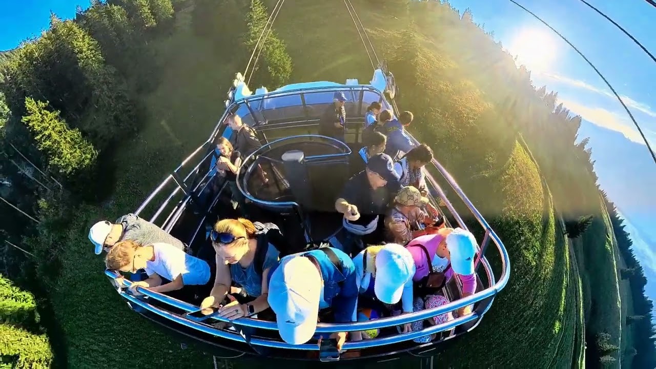 STANSERHORN CABRIO CABLE CAR, Switzerland 🇨🇭