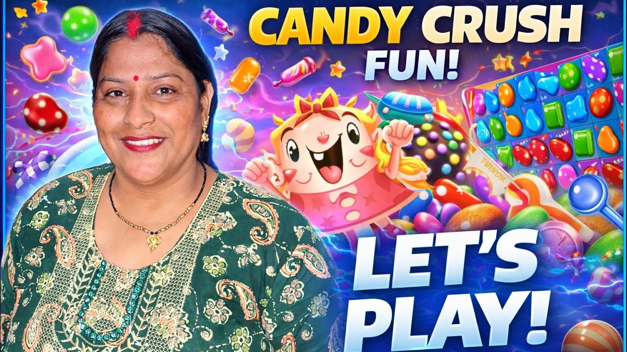 Candy Crush live With Neelam🤍🤍