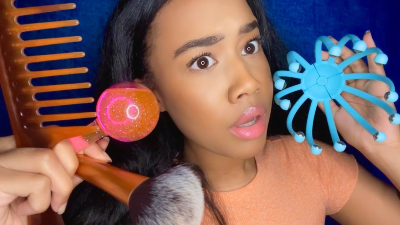 ASMR Fast & Aggressive Personal Attention Triggers P2💥⚡️ASMR Trigger Assortment