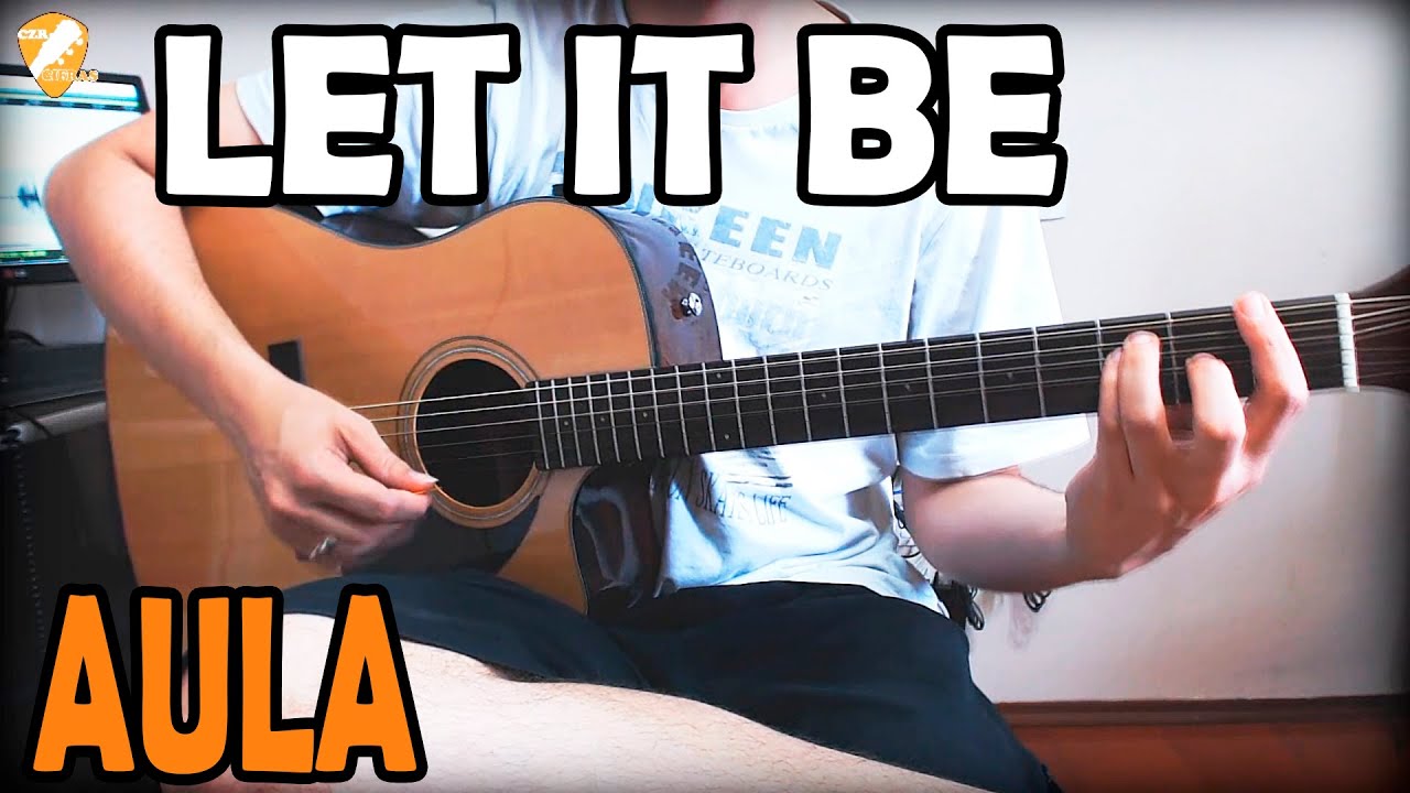 Aula de violão - Let It Be The Beatles (simplificada)