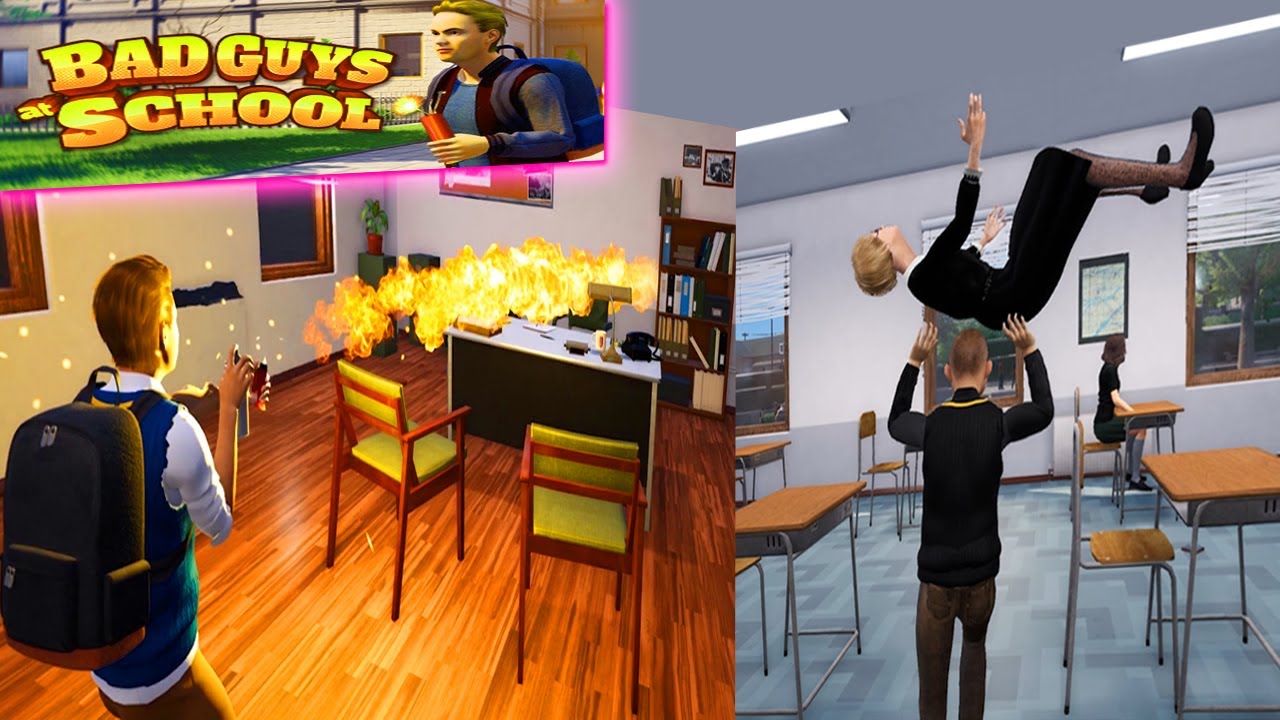 Bad Guys at School Trailer Begin Gameplay PC