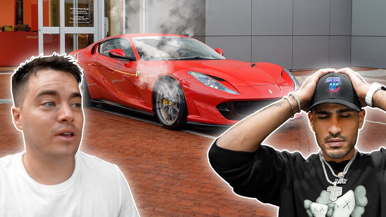 Steiny Broke my $500,000 Ferrari