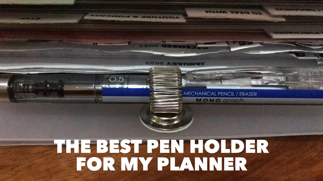 This is the best pen holder for planners (A review)