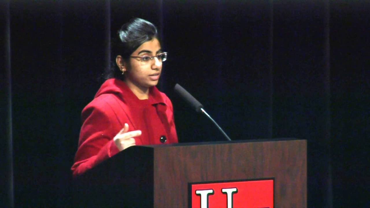 Nuzhat Baladi of Marathon County, Wisconsin, recites a classical poem in the Sindhi language.