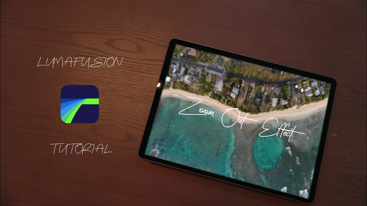 How to Make Zoom Out TRANSITION in LumaFusion