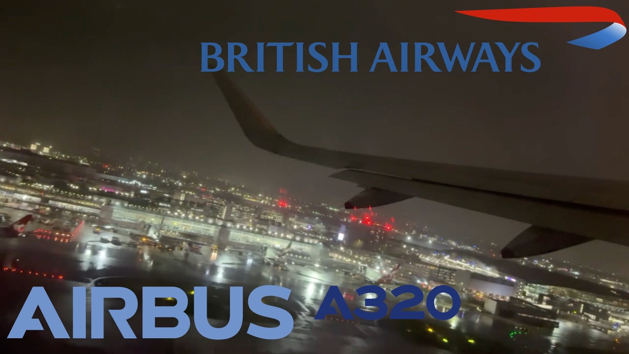 TRIP REPORT | British Airways - Airbus A320 | 🇬🇧 London -  Rome 🇮🇹 | Economy Class