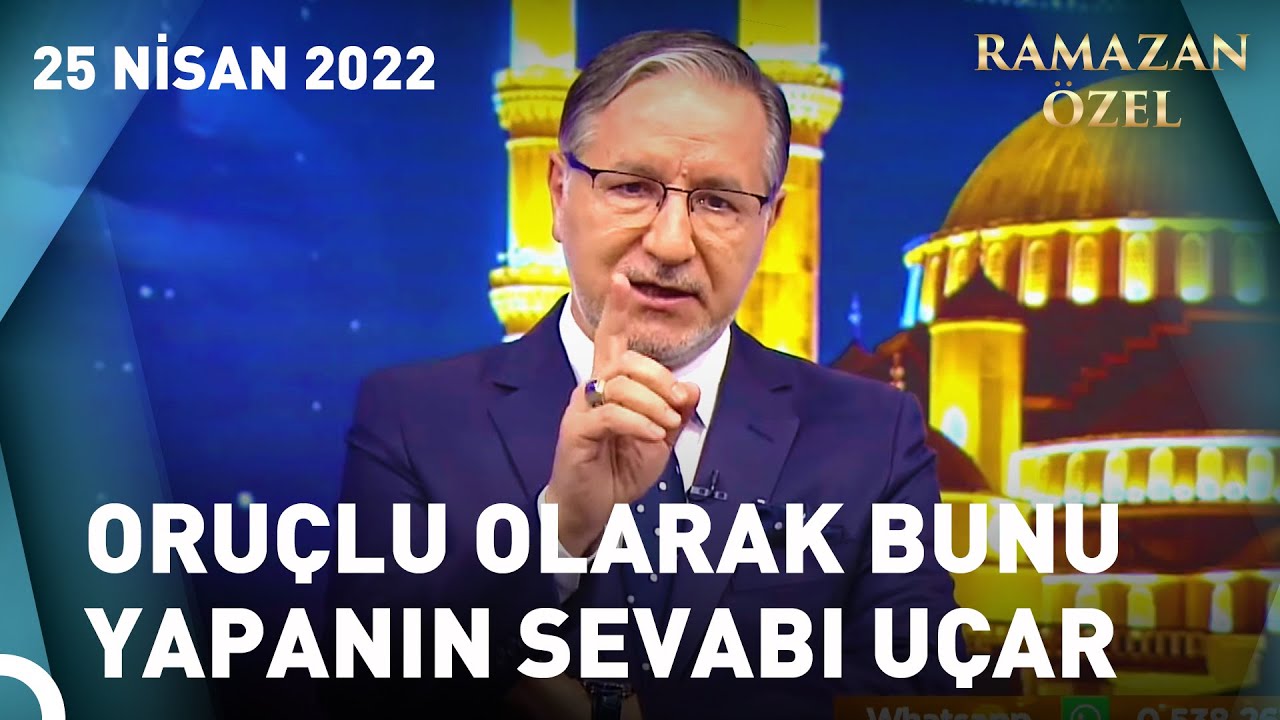 Oruç Tutan Kişi Kendine DİKKAT Edecek! | Prof. Dr. Mustafa Karataş ile Sahur Vakti