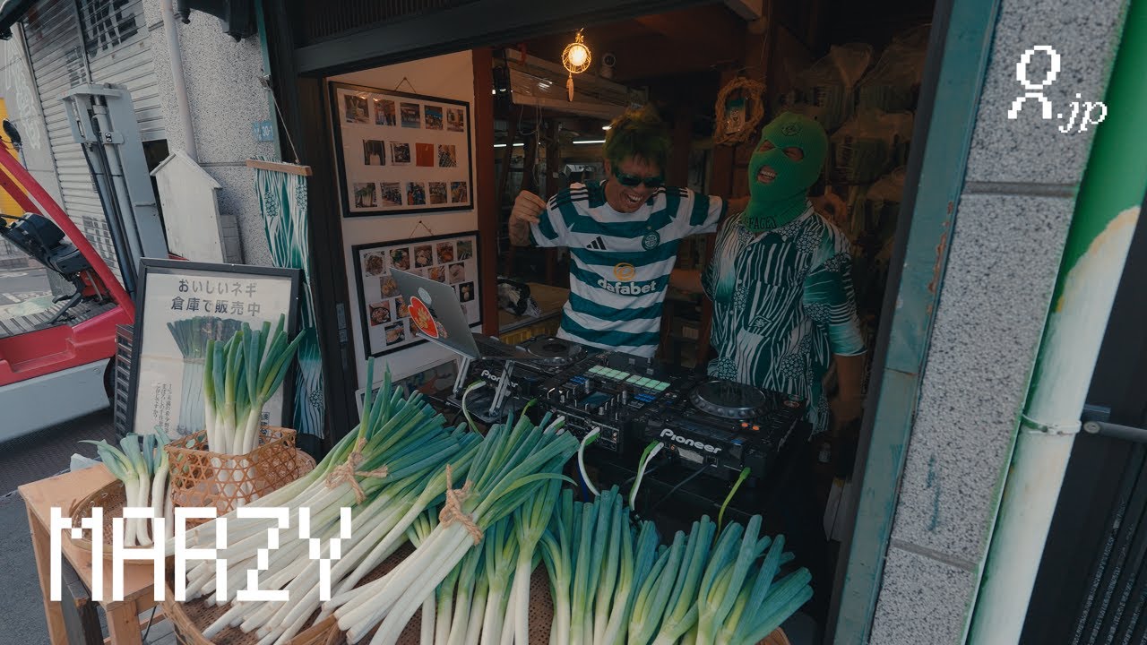 party mix with green onions (negi) l The Shoten 009 l MARZY l hiphop rage underground
