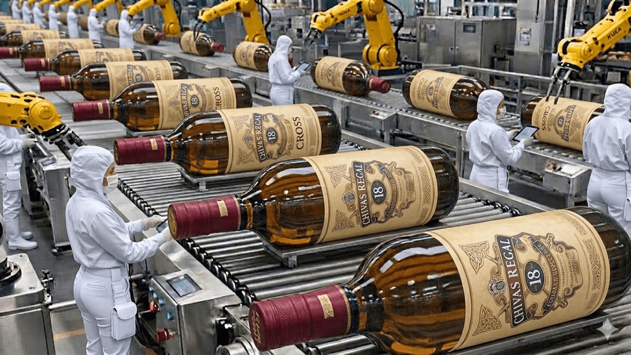 Inside a World-Class Scotch Whisky Distillery | How Chivas Regal 18 Is Made