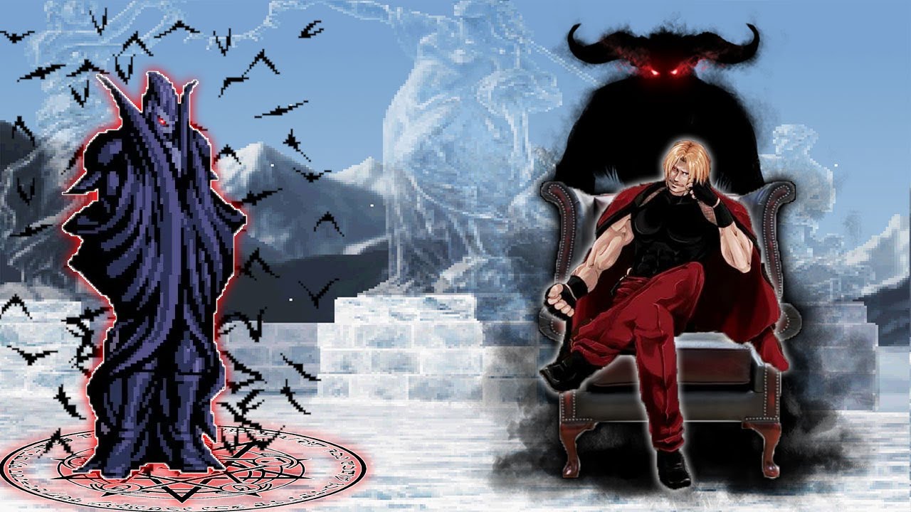 [Mugen KOF] Demitri Vs Dark Rugal Bernstein Team