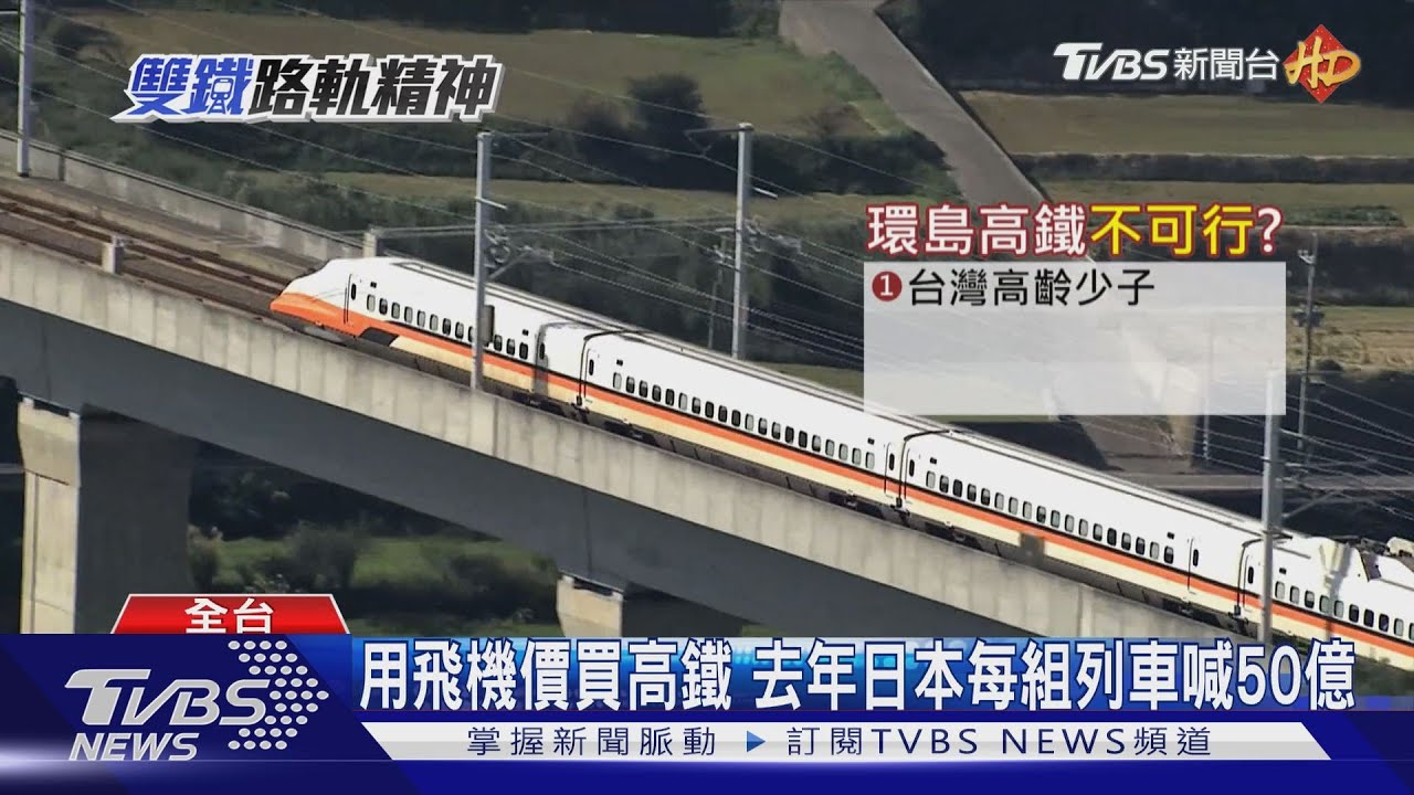 廢掉台鐵?因應世界趨勢 政府喊蓋環島高鐵｜雙鐵路軌精神
