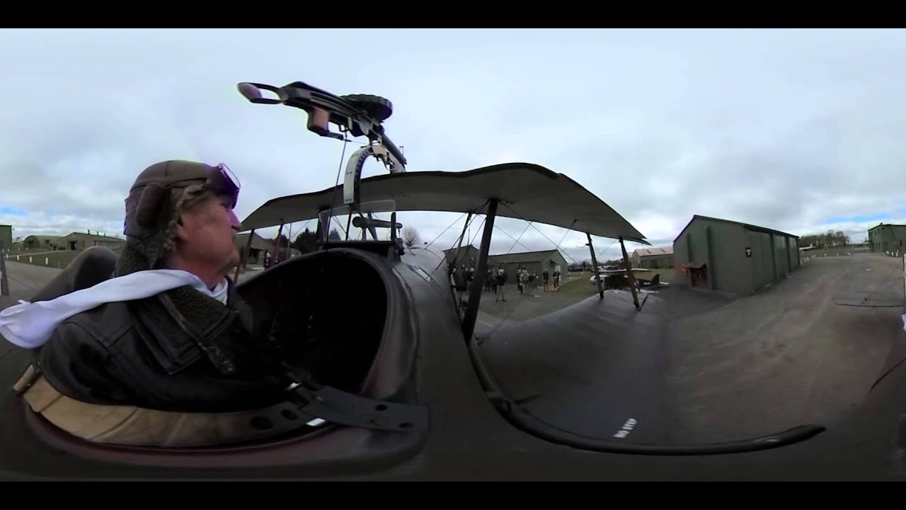 A Short 360VR Video of our SE5A ground running the engine