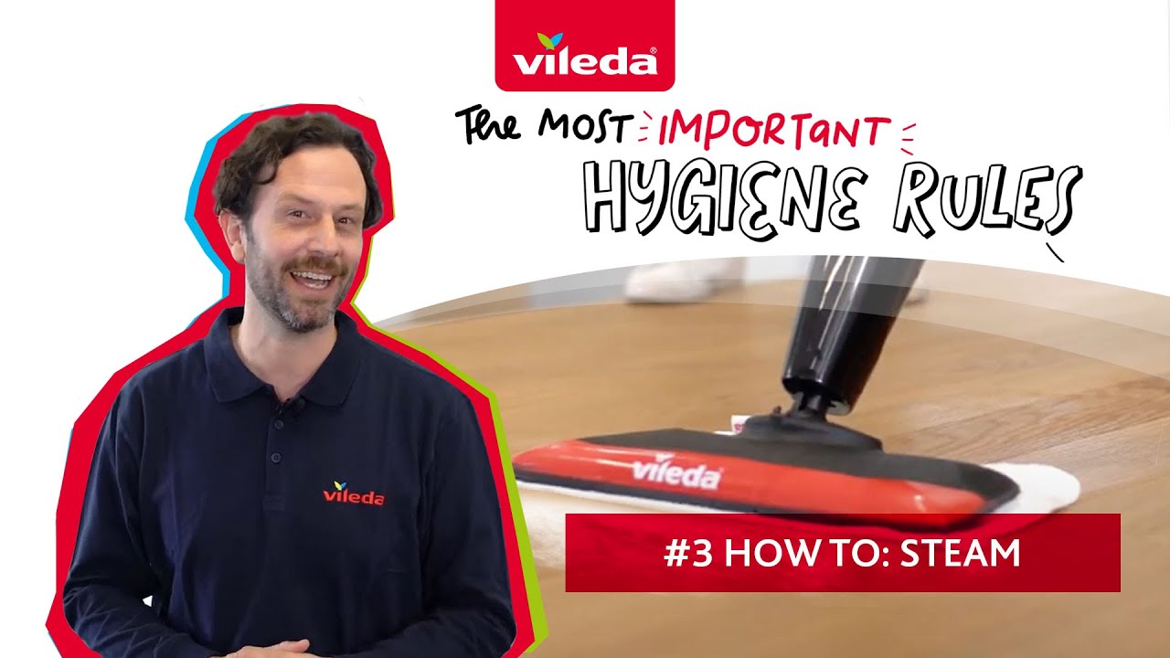 Vileda hygiene rules on STEAM cleaning