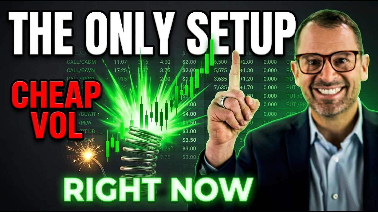Cheap Volatility + a Catalyst &mdash; The Only Options Setup Worth Trading Right Now | MIT LIVE