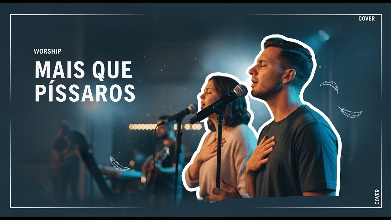 WORSHIP | Mais Que Os Pássaros (O Cuidado de Deus) | COVER | #NoEstudio