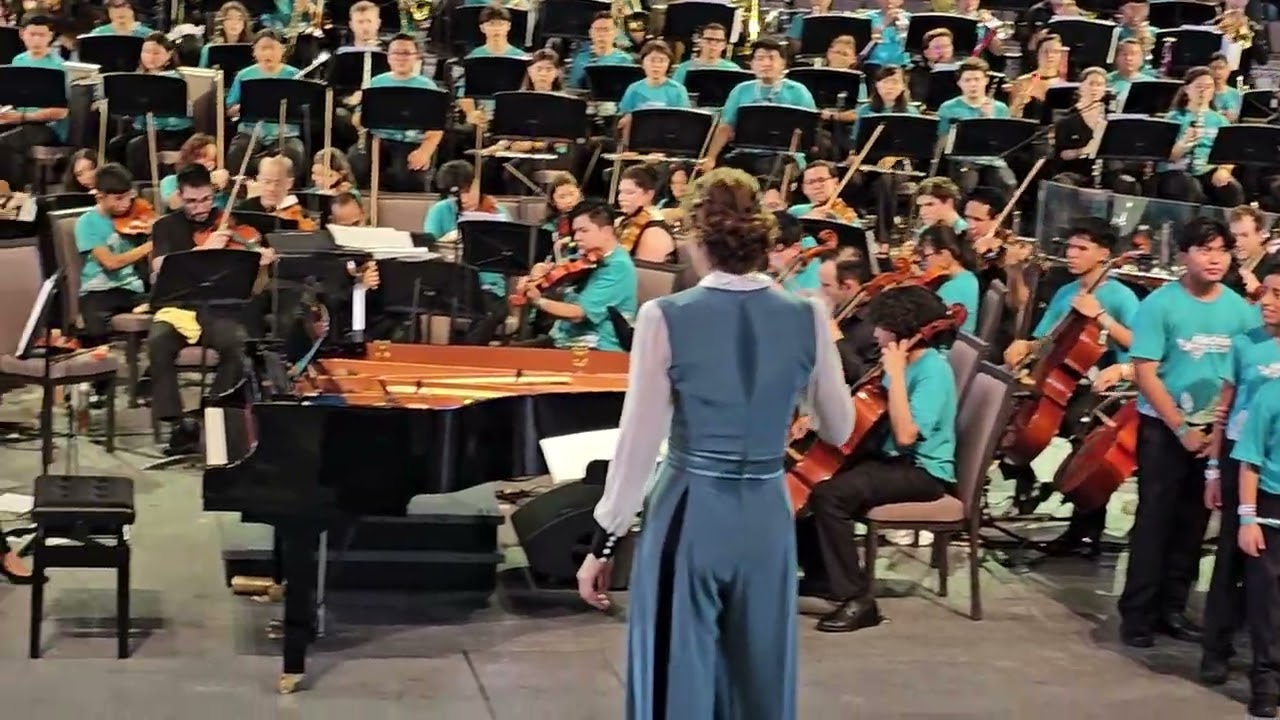 ALONDRA  DE LA PARRA Y SU SINFONÍA MUSICAL  PAAX GNP 2025 #xcaret #Paax #AlondradelaParra #Festival