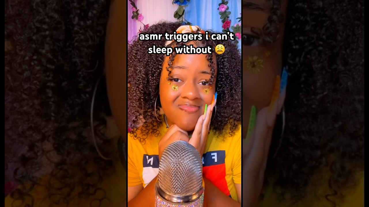 asmr triggers i CAN&rsquo;T sleep without 😩 #asmr #shorts