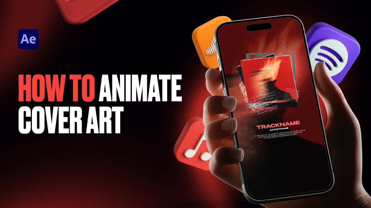 How to animate track cover art