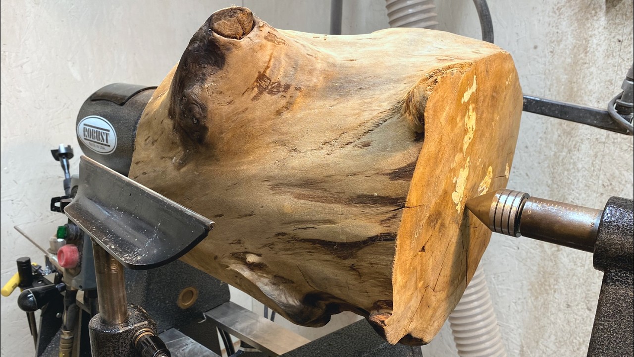 Woodturning:  The Willow Burl