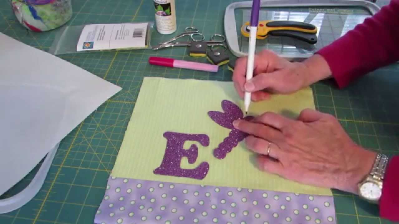 Easy and Accurate Placement of Machine Embroidery Applique Shapes for Large Designs