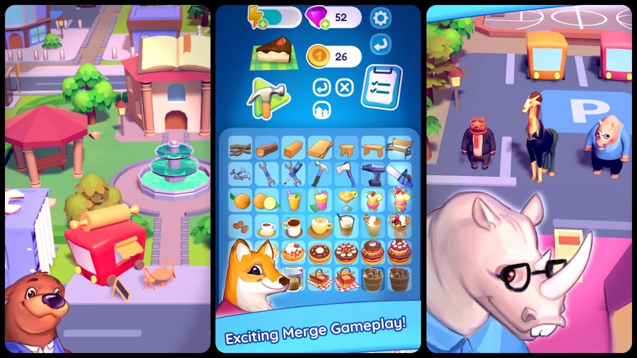 Merge City Gameplay Video