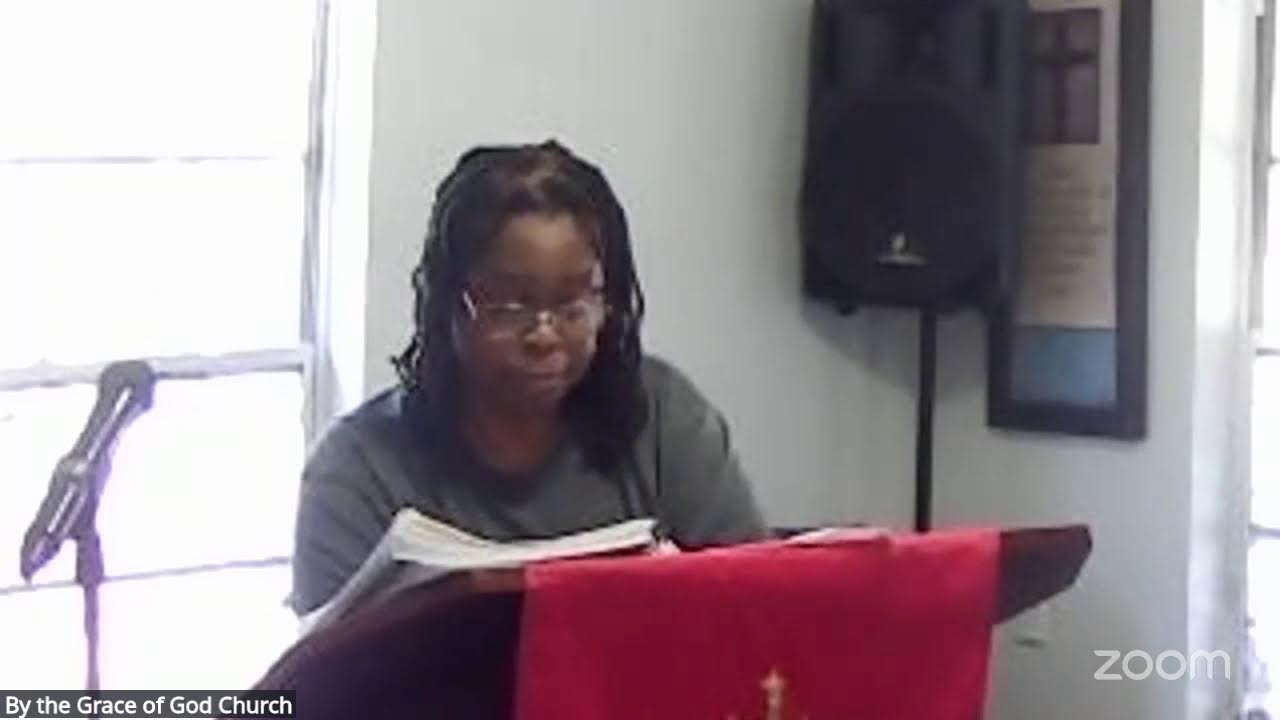 By the Grace of God Church's Zoom Meeting