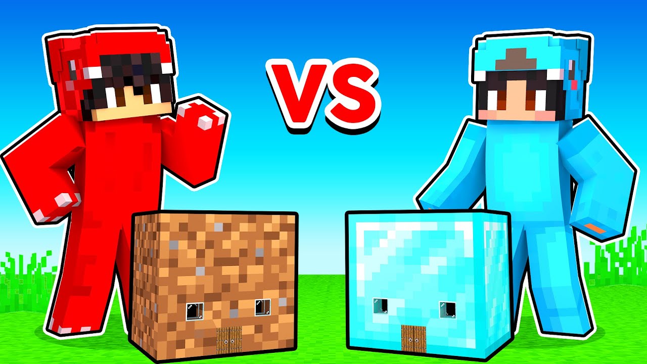Safest TINY House BUILD CHALLENGE in Minecraft