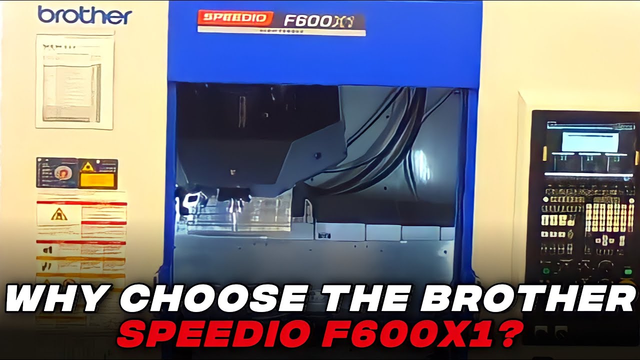 Brother SPEEDIO F600X1 Machine Review at Whitehouse Machine Tools