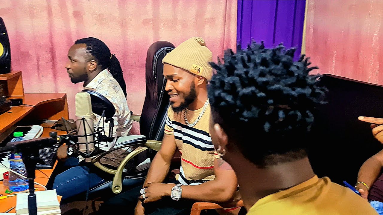 Sweet star ft second junior recording session